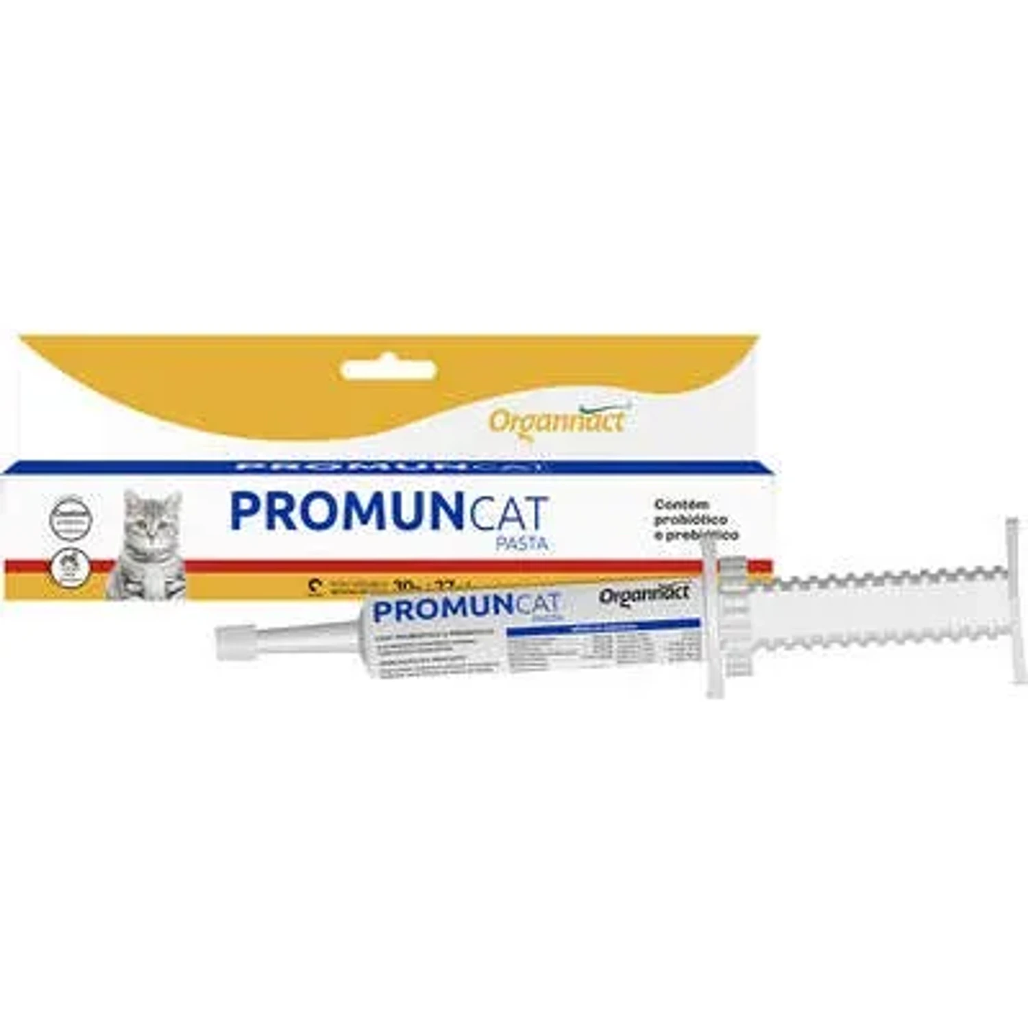 Promun cat pasta 30 g (27 ml) da marca Organnact no Pet Shop Bichos & Cia em Ubá