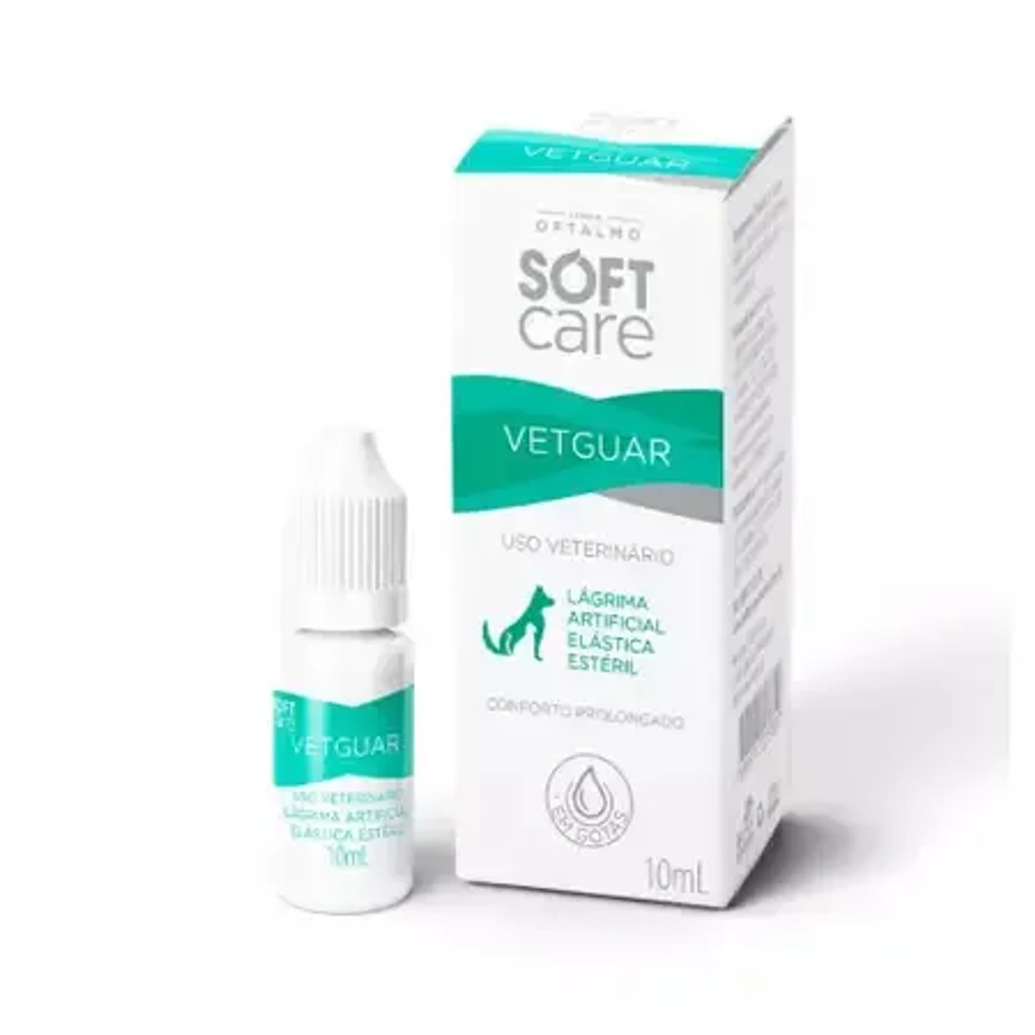 Vetguar Colírio Soft Care da marca Pet Society no Pet Shop Bichos & Cia em Ubá