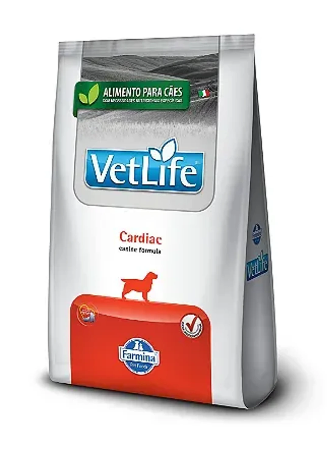 Ração Vet Life Canine Cardiac 2 kg da marca FARMINA no Pet Shop Bichos & Cia em Ubá