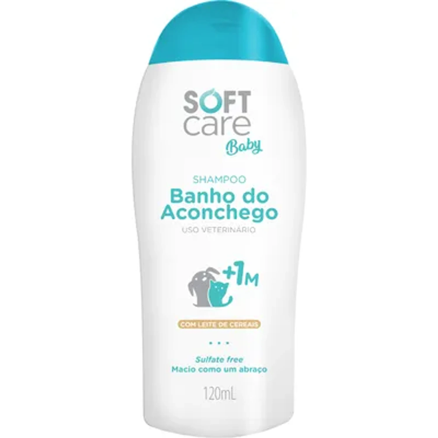Soft Care Baby Shampoo Banho do Aconchego 120 ml no Pet Shop Bichos & Cia em Ubá