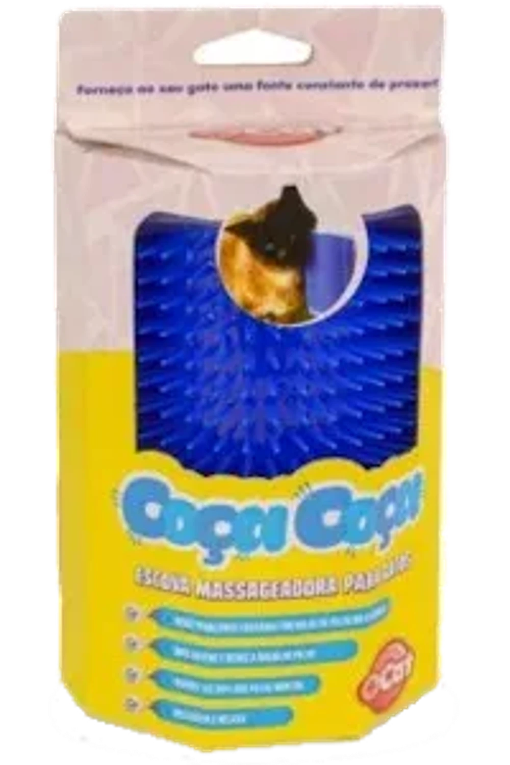 Coçadinha Coça Coça Mais Cat Azul Escuro no Pet Shop Bichos & Cia em Ubá