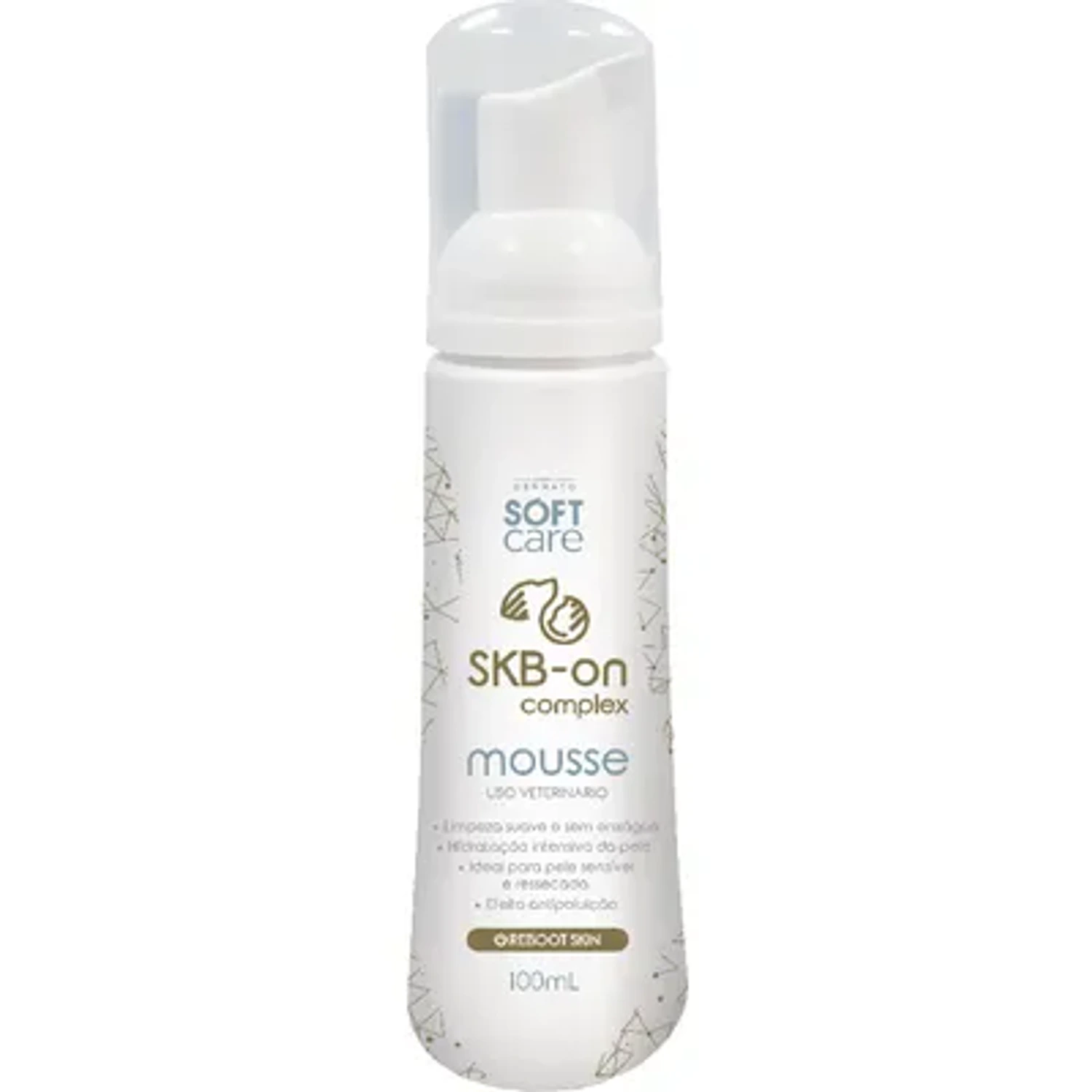 Soft Care SKB On Complex Mousse 100 ml no Pet Shop Bichos & Cia em Ubá