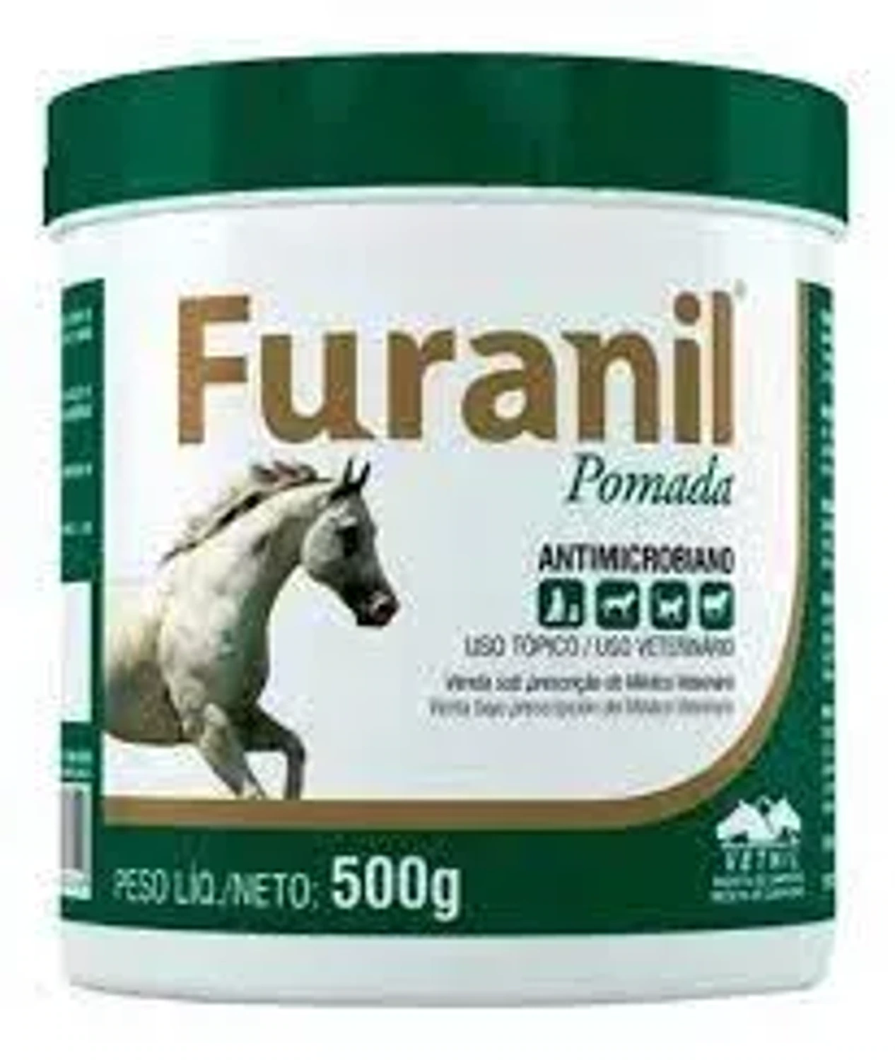 Furanil pomada 500 grs da marca Vetnil no Pet Shop Bichos & Cia em Ubá