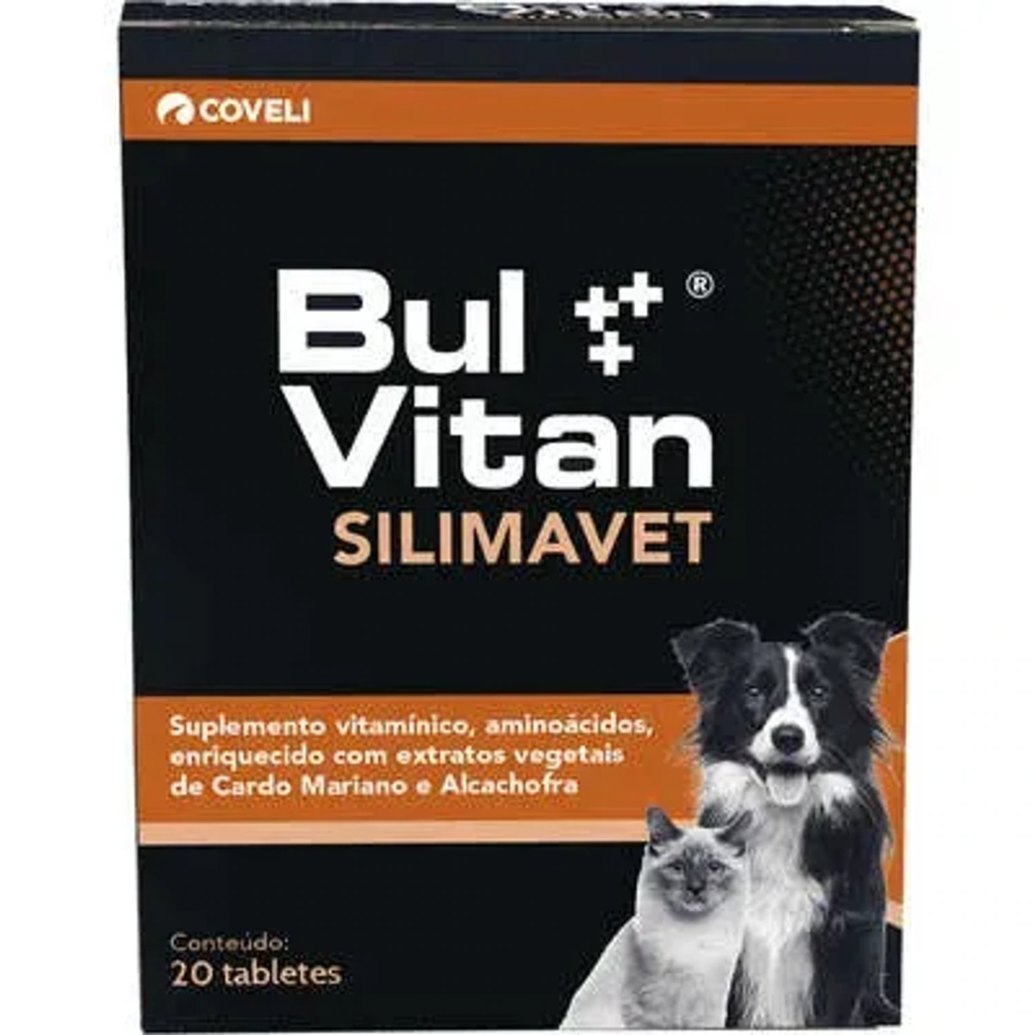 Bulvitan Silimavet 20 Cápsulas da categoria Farmácia e Medicina no Pet Shop Bichos & Cia em Ubá