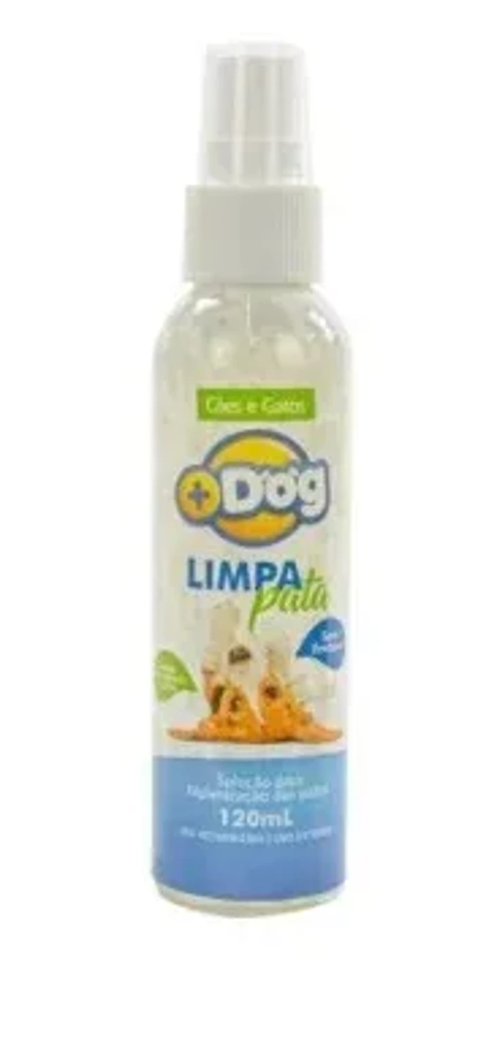 Limpa patas 120 ml da marca Mais Dog no Pet Shop Bichos & Cia em Ubá
