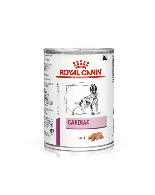 Ração Royal Canin Lata Canine Veterinary Diet Cardiac Cães com Doenças Cardíacas - 410 g