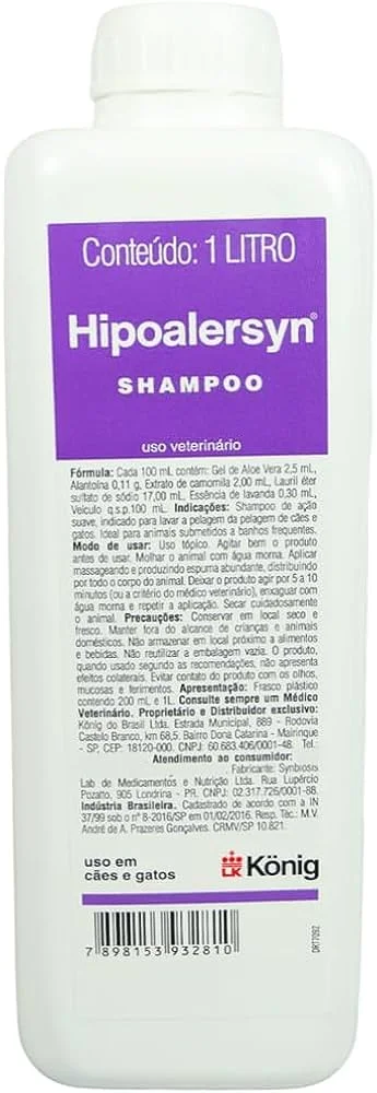 Hipoalersyn Shampoo 1 Litro