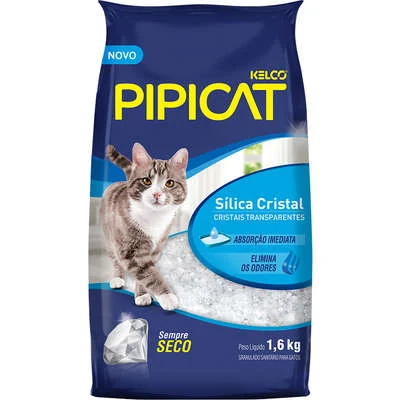 Areia Sanitária Pipicat Silica 1,6 Kg
