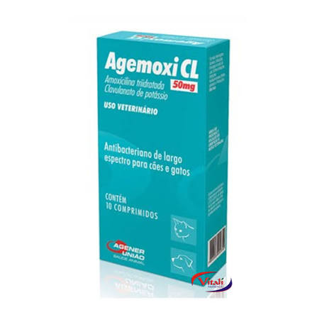 Agemoxi CL 50mg Caixa com 10