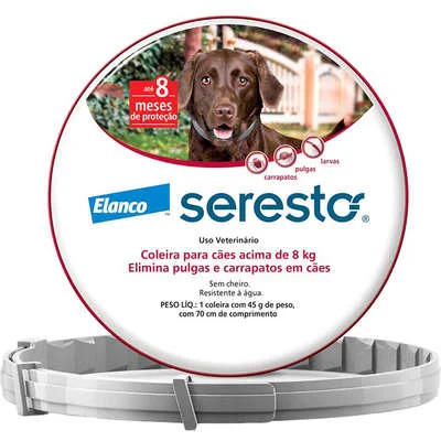 Coleira Seresto Grande acima de 8kg