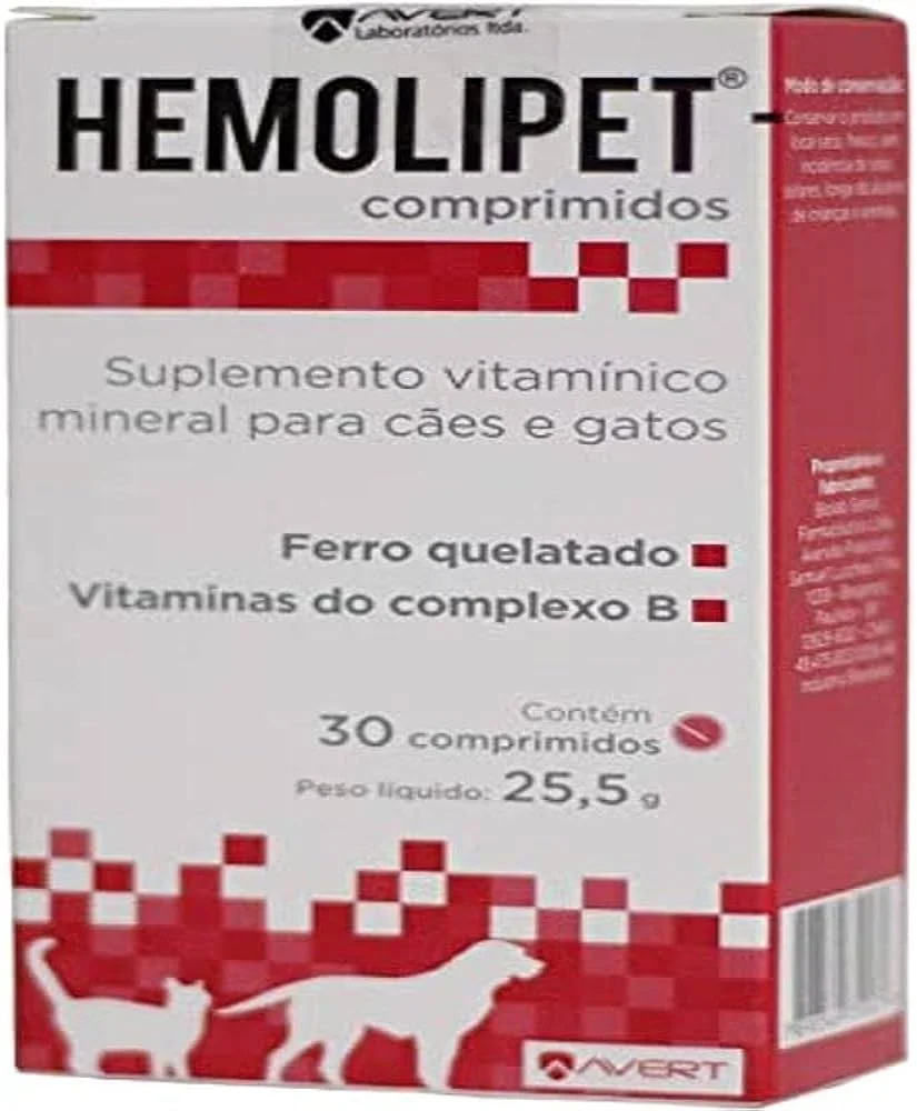 Hemolipet 30 comprimidos