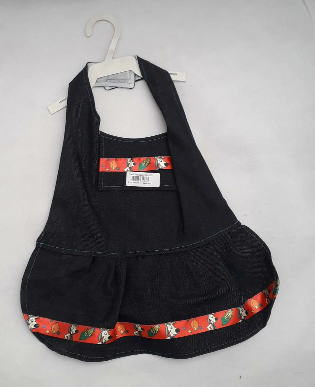 Vestido Jeans Cães GG