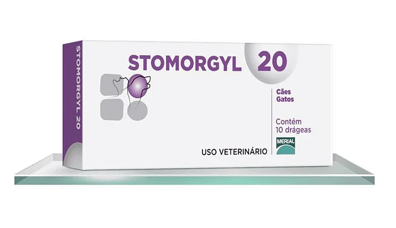 Stomorgyl 20mg CADA CAIXA com 10 comprimidos