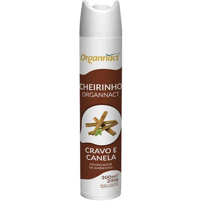 Cheirinho organact cravo e canela