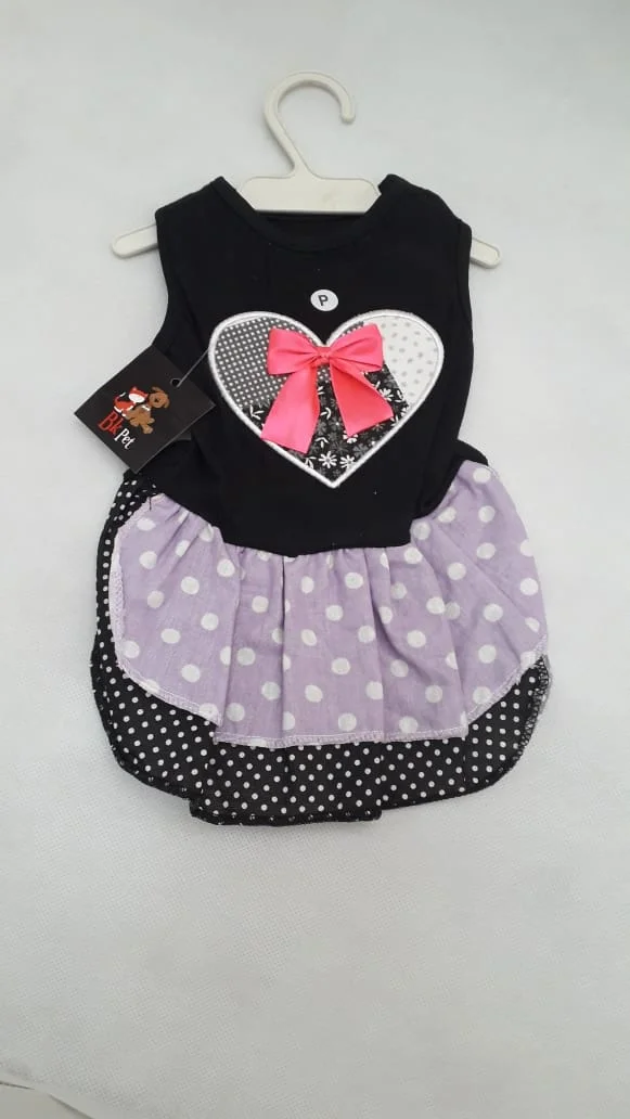 Vestido love bordado p