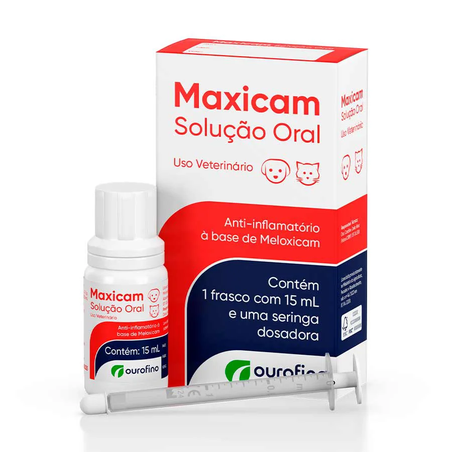 Maxicam solução oral 15 ml