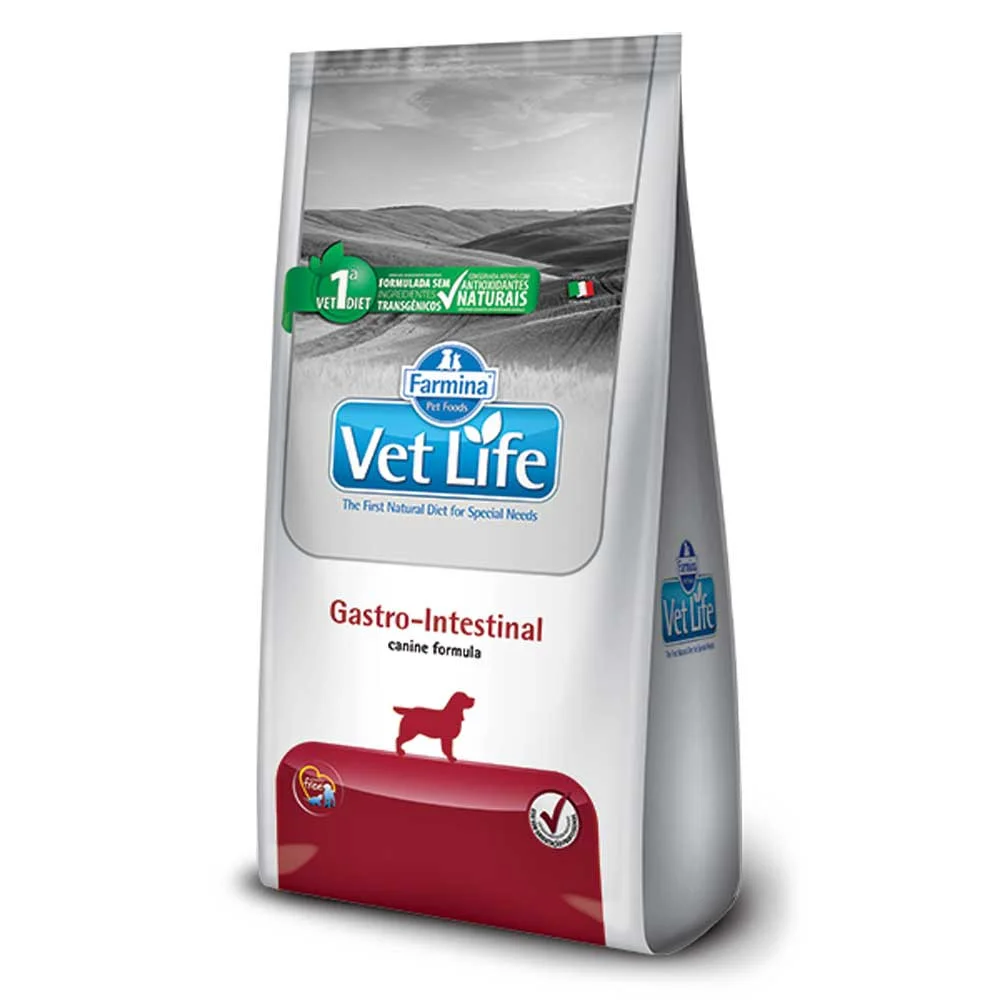Ração Vet Life Canine Gastrointestinal 2 kg