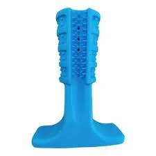 Mordedor Escova M 10cm Mais Dog Azul