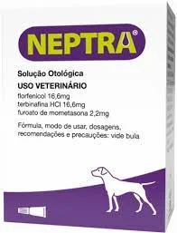 Neptra Solução Otológica Com Duas Pipetas de 1 ML