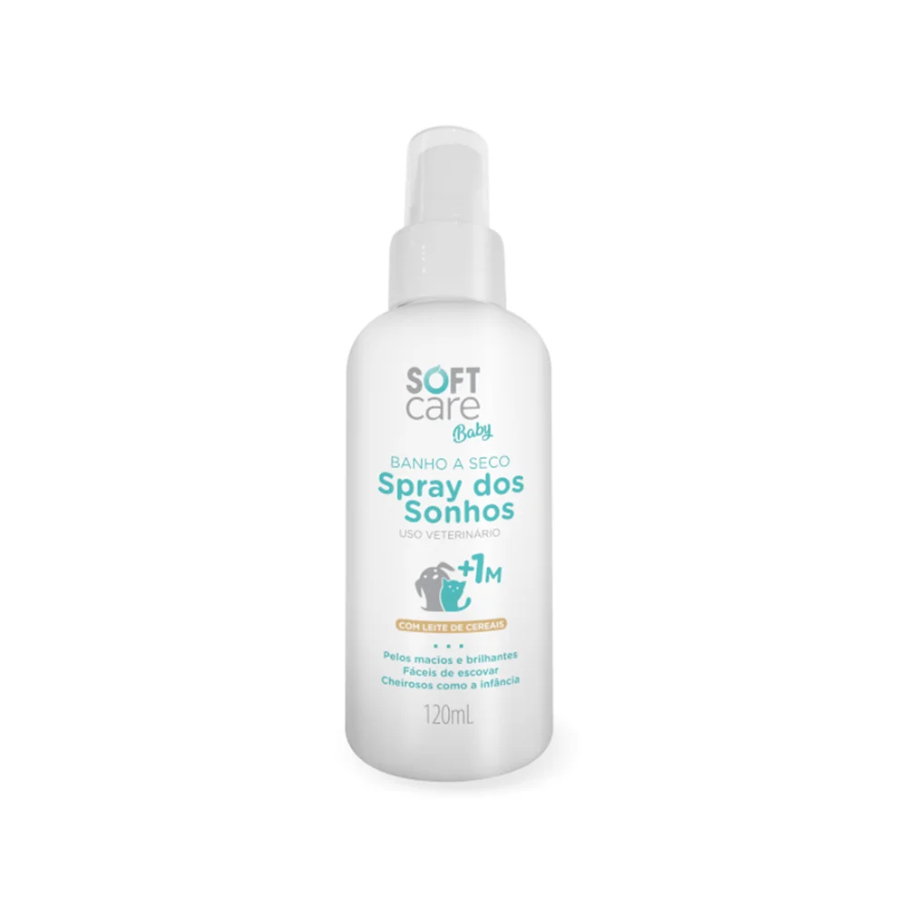 Soft Care Banho a Seco Spray dos Sonhos 120 ml