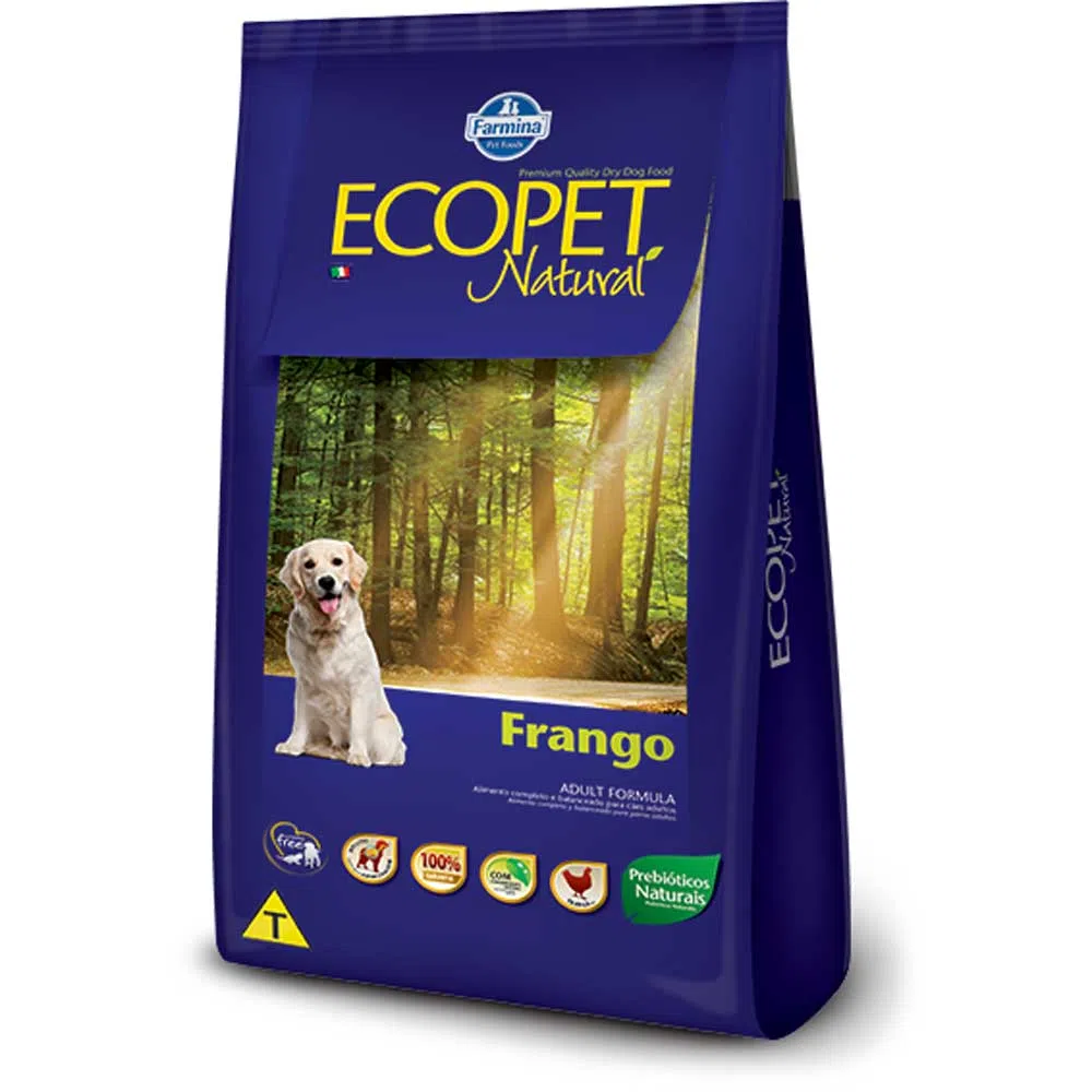 Ecopet Natural Frango 20 kg