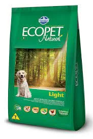 Ração Ecopet Natural Light 15 kg