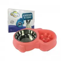 Alimentador Pet Esquilo Rosa