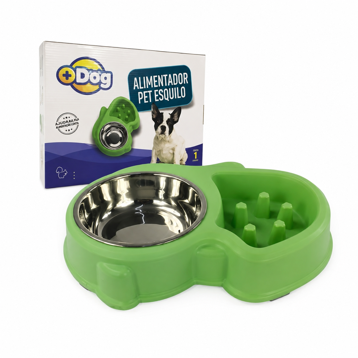Alimentador Pet Esquilo Verde