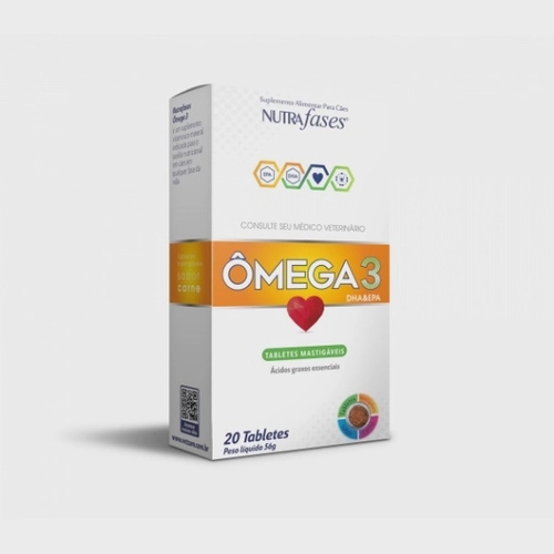 Nutrafases ÔMEGA 3 Com 20 tabletes