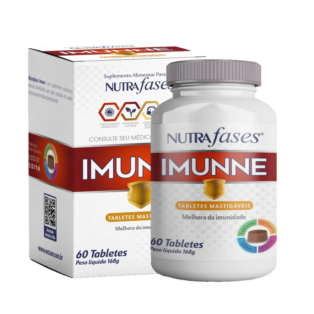 Nutrafases Imunne Com 60 tabletes