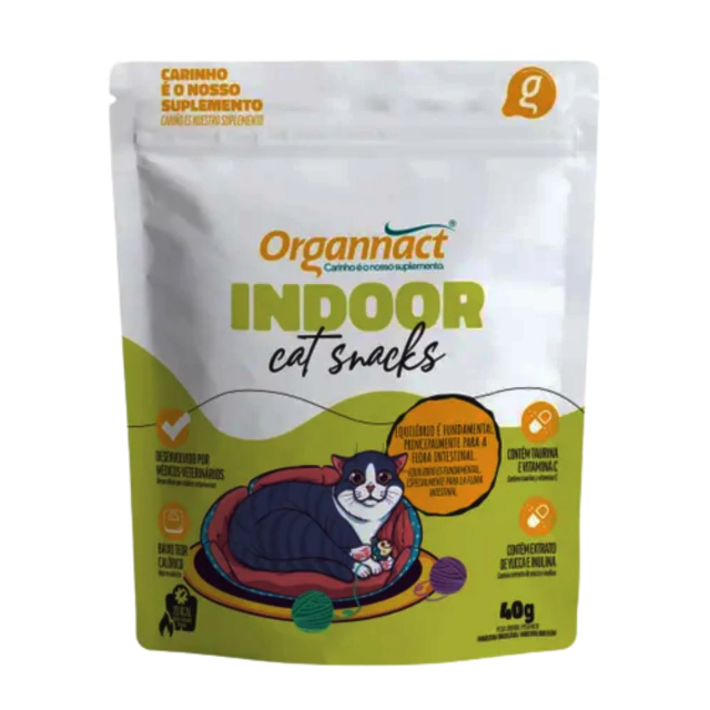Indoor Cat Snacks 40 grs