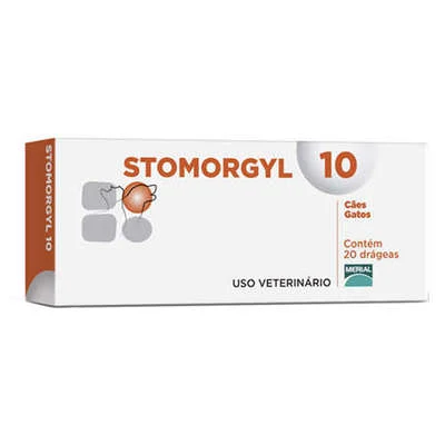 Stomorgyl 10mg CAIXA COM 20 COMPRIMIDOS