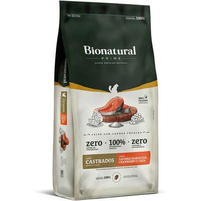 Bionatural Gatos Castrados Salmão 20 kg