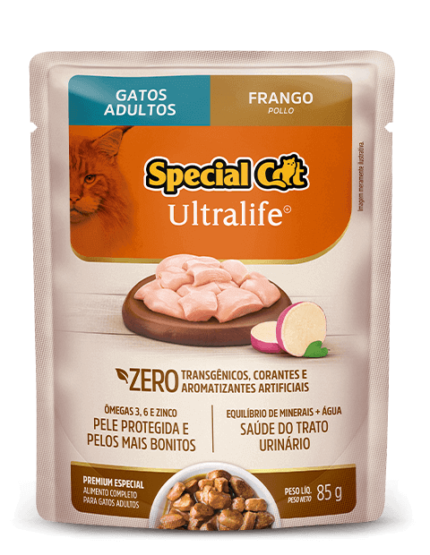 Sachê Special Cat Ultralife Adulto Frango 85 grs