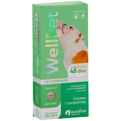WELLPET 200 MG 10,1-20 KG