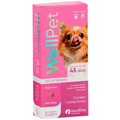WELLPET 45 MG 2-4,5 KG