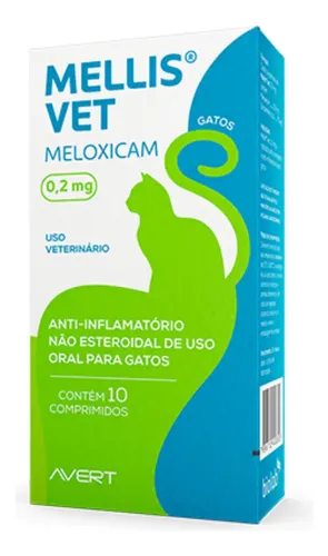 MELLIS VET 0,2 MG CAIXA COM 10 da marca AVERT no Pet Shop Bichos & Cia em Ubá