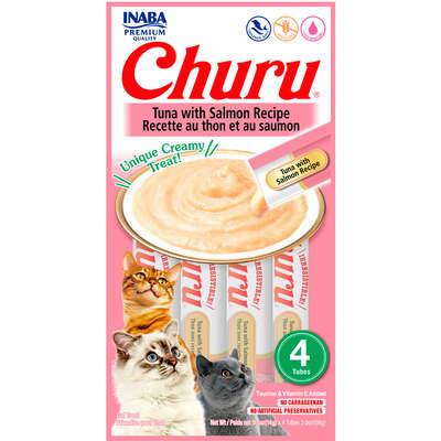 Churu Para Gatos Atum Com Salmão (Blister com 4 unidades)