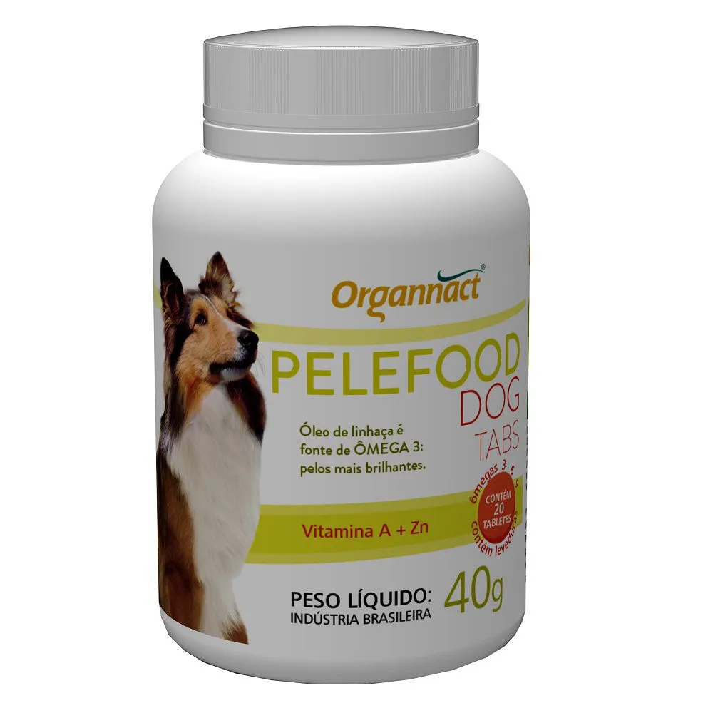 Pelefood Tabs 40 grs Organnact